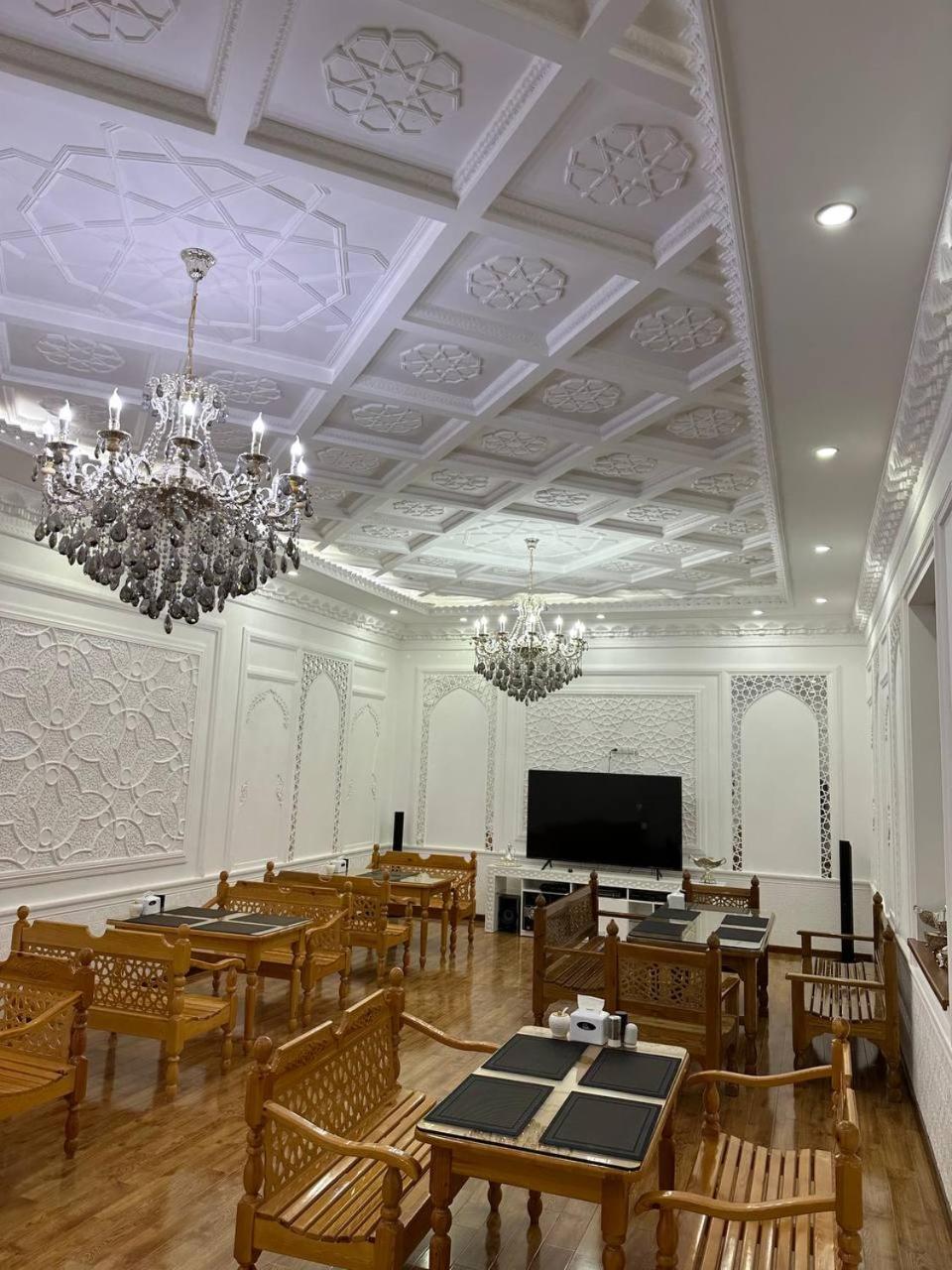 Poyi Kalon Teracce Hotel حلال Bukhara Bagian luar foto