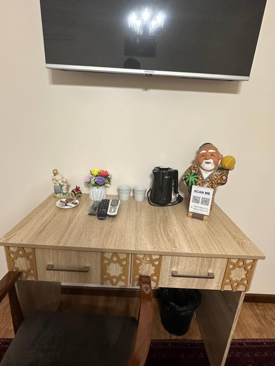Poyi Kalon Teracce Hotel حلال Bukhara Bagian luar foto