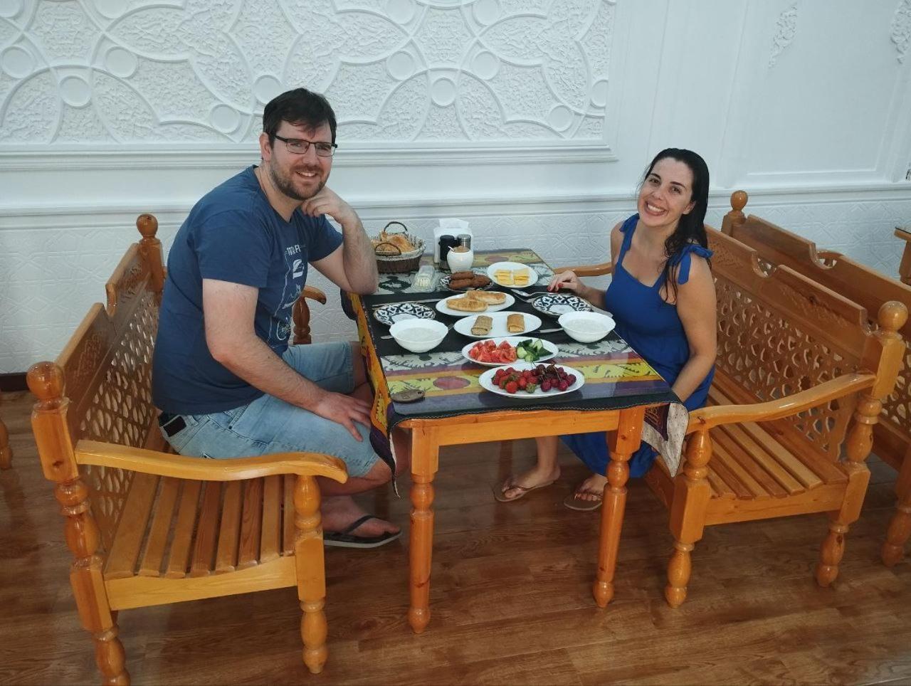 Poyi Kalon Teracce Hotel حلال Bukhara Bagian luar foto