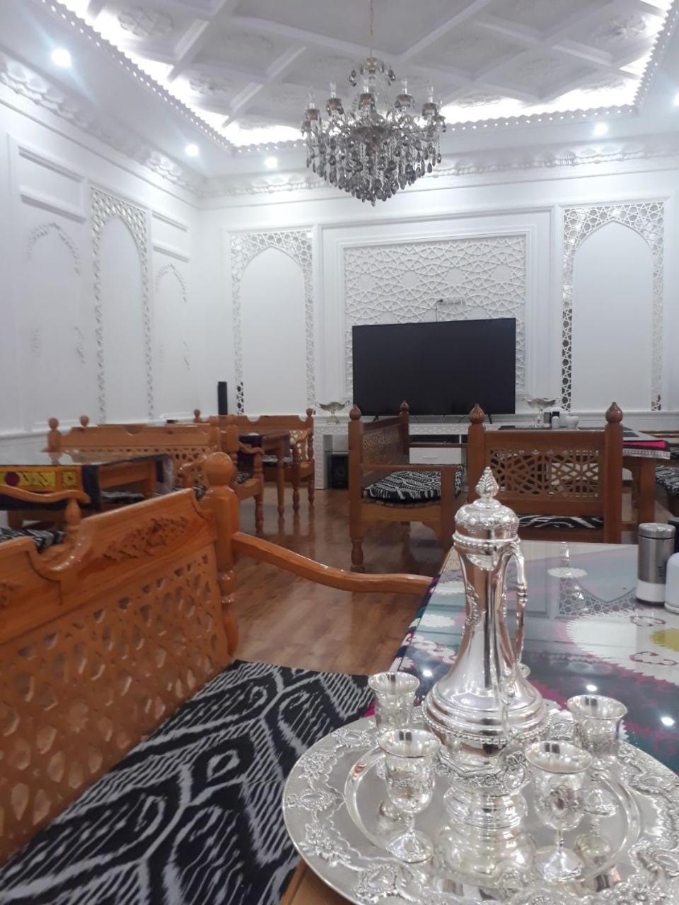 Poyi Kalon Teracce Hotel حلال Bukhara Bagian luar foto