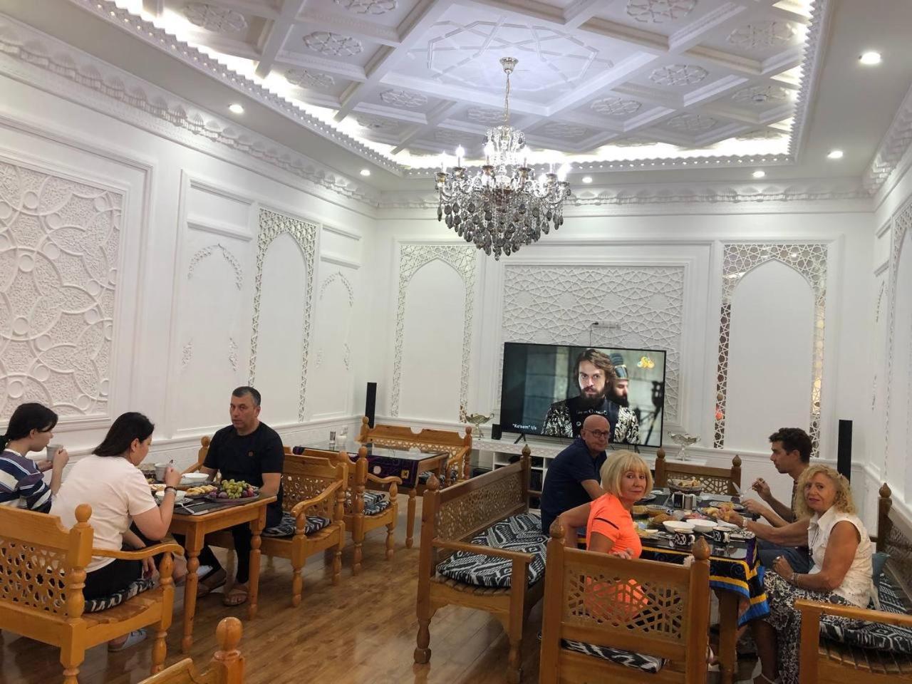 Poyi Kalon Teracce Hotel حلال Bukhara Bagian luar foto